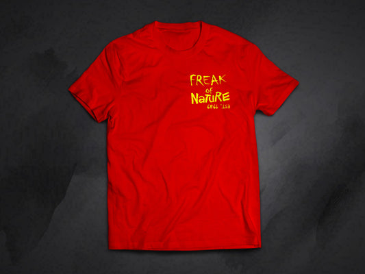 Freak of Nature Across Back Tee